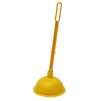 Вантуз с длинной ручкой, d=14.5 см, h=38 см, МИКС