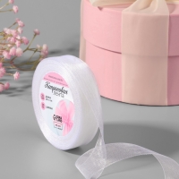 Лента капроновая 23мм*22&plusmn;1ярд(20м&plusmn;1м) белый АУ