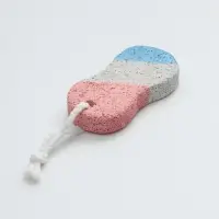 Пемза для педикюра &laquo;Бесконечность&raquo;, с подвесом, 9.5&times;4.5 см, в коробке, разноцветная