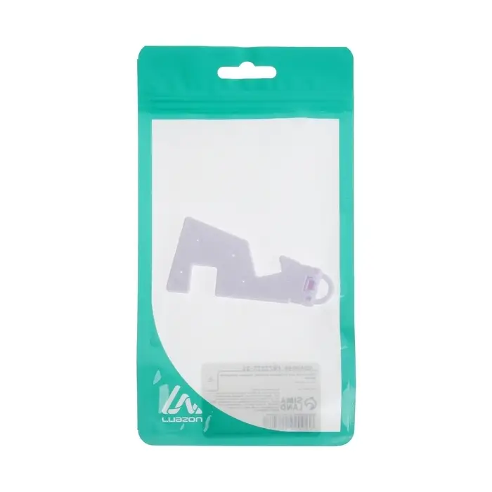 Подставка для телефона Luazon, брелок, складная, белая