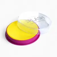 Аквагрим  в шайбе , регулярный, желтый, 32 гр.