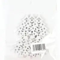 Декор "Серебряные елочки", набор 6 шт.