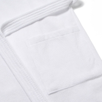 Халат махровый Этель, мужской размер 48-50 цвет белый, 100% хлопок, 320 г/м2 Халат махровый Этель, мужской размер 48-50 цвет белый, 100% хлопок, 320 г/м2