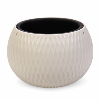 Кашпо "Жемчужина" 4л подвесное, бежевый