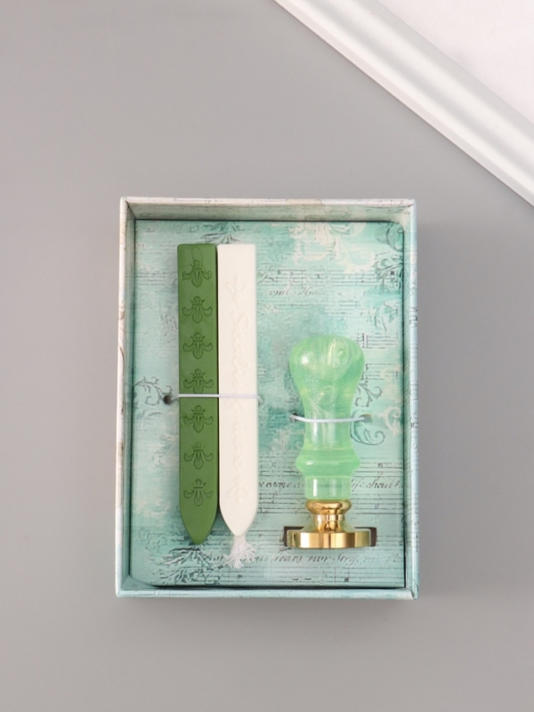 Сургучный набор Сургучный набор "Растение" печать, ручка, сургуч 12,5х10х3,6 см