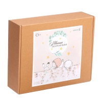 Подарочный набор для новорождённых &laquo;Слоник&raquo;, 3 мягкие погремушки