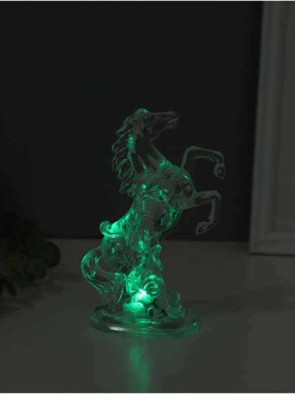 Ночник свеча "Конь" LED RGB 3xAG13 5х8х15см