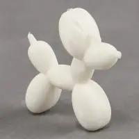 Алмазная мозаика на брелоке "Собачка" серебро