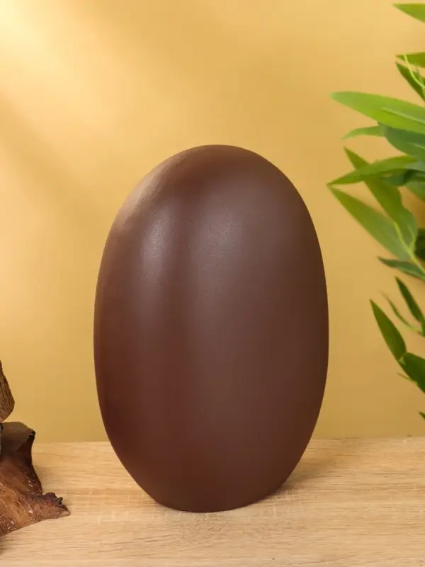 Подсвечник в форме сердца текстурный &laquo;Шоколад&raquo;, 16.5&times;8.5&times;22+/- 1 см