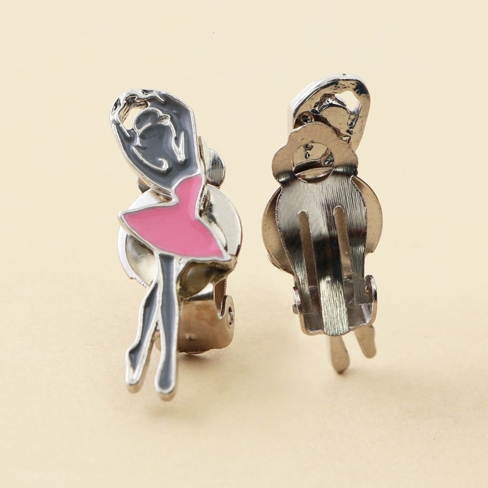 Бижутерия «Живи мечтой» набор для девочек: серьги клипсы и кулон , 8 х 9 см Бижутерия «Живи мечтой» набор для девочек: серьги клипсы и кулон , 8 х 9 см