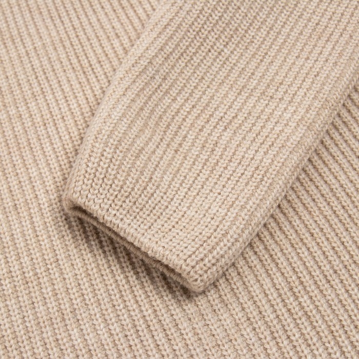 Джемпер женский MINAKU: Casual Collection цвет бежевый, размер 52 Джемпер женский MINAKU: Casual Collection цвет бежевый, размер 52