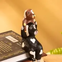 Сувенир &laquo;Пёс с щенком&raquo;, 4.5&times;4&times;11 см, дерево