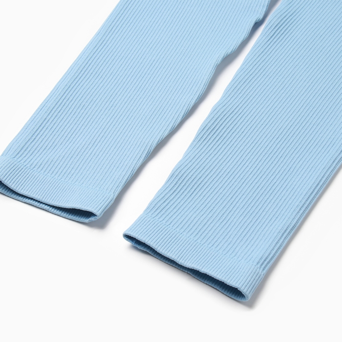 Леггинсы спортивные MINAKU: SPORTLY; цвет голубой р-р S