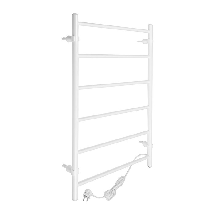 Полотенцесушитель электрический ZEIN PE-04, Полотенцесушитель электрический ZEIN PE-04, "Классика", 500х800 мм, 6 перекладин, белый