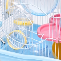 Клетка для грызунов "Пижон", укомплектованная с туннелем, 37 х 27 х 30 см, синий Клетка для грызунов "Пижон", укомплектованная с туннелем, 37 х 27 х 30 см, синий