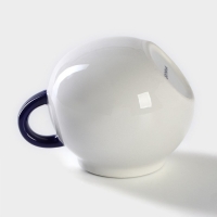 Сахарница с ложкой Доляна &laquo;Лимон&raquo;, 200 мл, цвет белый