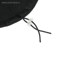 Маска тканевая, многоразовая, регулируемая, фасовка 2 шт, чёрная Маска тканевая, многоразовая, регулируемая, фасовка 2 шт, чёрная