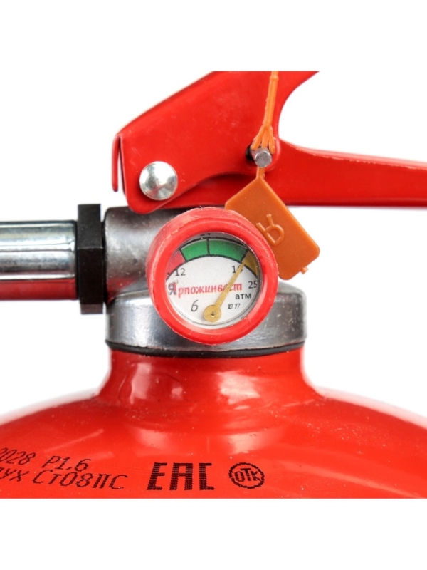 Огнетушитель порошковый "Ярпожинвест" ОП-4(3), ABCE-01(А)