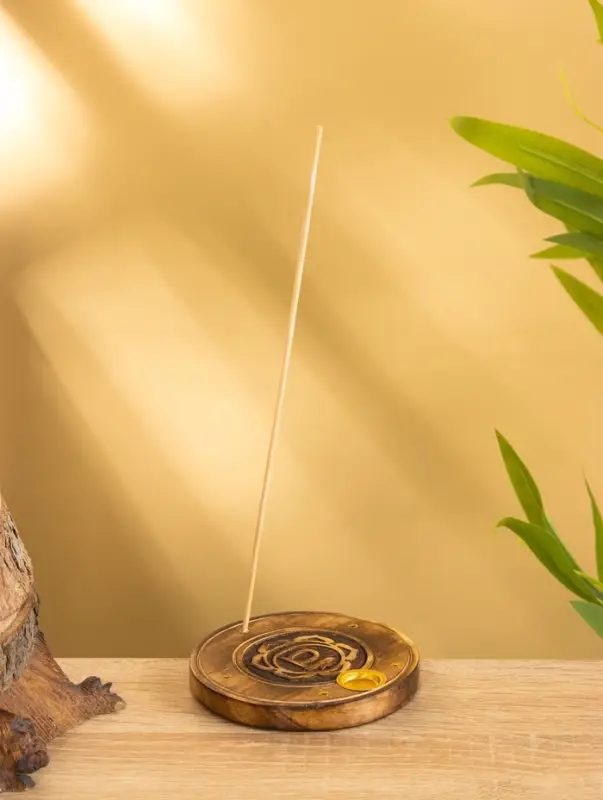 Подставка под благовония "Чакра" дерево 10 см