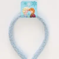 Ободок для волос плюшевый, цвет голубой, Холодное сердце