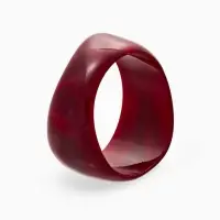 Браслет манжет акрил "Тренд", цвет бордово-малиновый