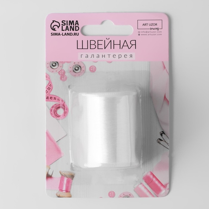 Мононить, d = 0,15 мм, в блистере, 91 &plusmn; 1 м, цвет прозрачный