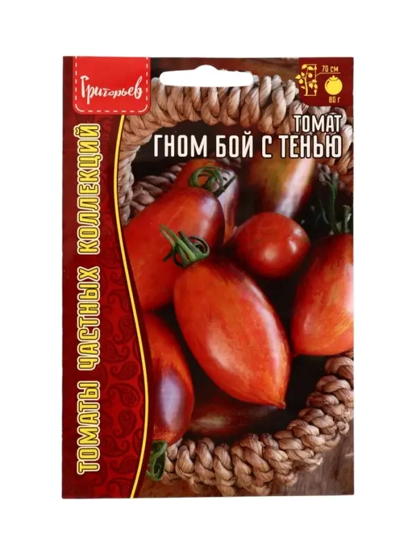 Семена Томат Гном Бой с Тенью (Dwarf Shadow Boxing) 10шт. 12.29 г.