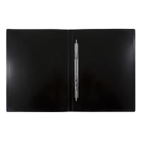 Папка с пружинным скоросшивателем А4, 700 мкм, 27 мм, Calligrata DeLuxe, внутренний карман, до 180 листов, черничный / черный Папка с пружинным скоросшивателем А4, 700 мкм, 27 мм, Calligrata DeLuxe, внутренний карман, до 180 листов, черничный / черный