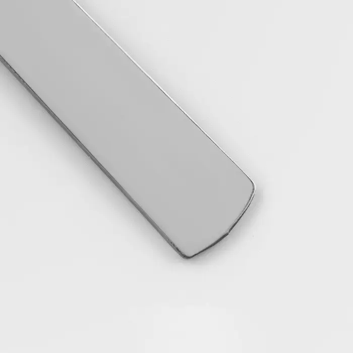 Нож столовый из нержавеющей стали Доляна &laquo;Нордик&raquo;, длина 20.2 см, толщина 2 мм, цвет серебряный