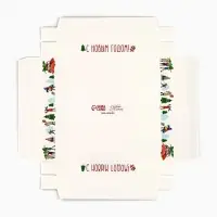 Коробка для для муссовых пирожных &laquo;С Новым годом&raquo;, 17.8 х 17.8 х 6.5 см