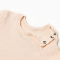 Комплект боди детских MINAKU: Basic Line BABY, цвет молочный/кремовый, рост 86-92