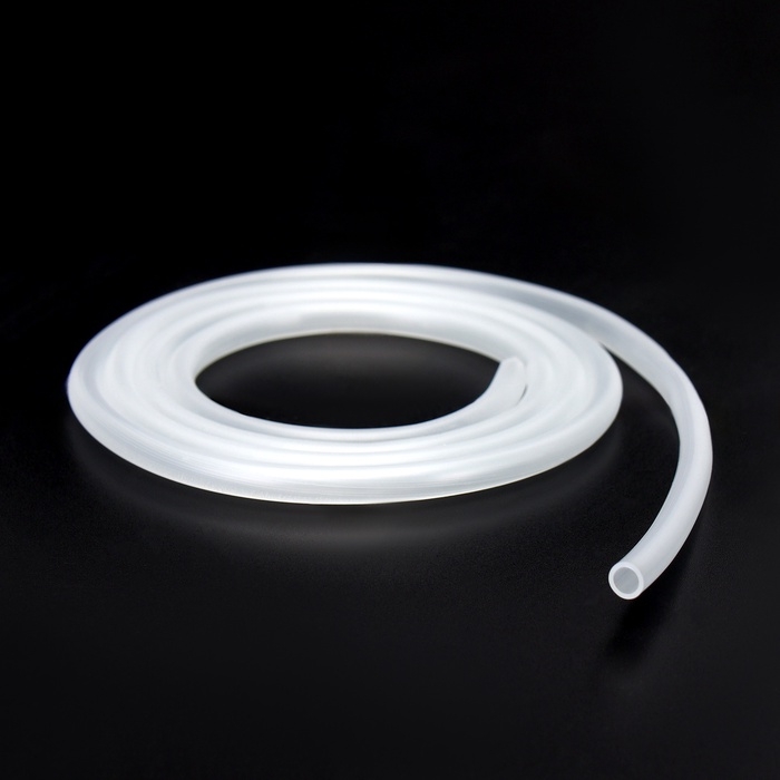 Трубка-шланг для компрессора силиконовая, &Oslash; 4 мм, 1 м, матовая