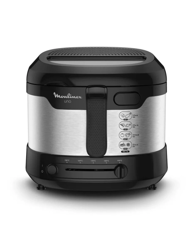 Компактная фритюрница Fry Uno AF215D10, серебристый