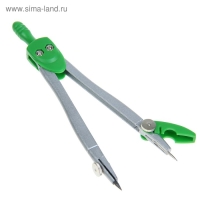 Циркуль металлический 115 мм, в ПВХ с защитным колпачком на иголке Циркуль металлический 115 мм, в ПВХ с защитным колпачком на иголке