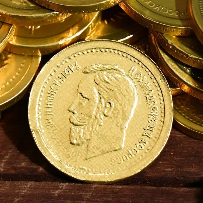 Монеты шоколадные &laquo;Старинные монеты&raquo;, в банке, 6 г