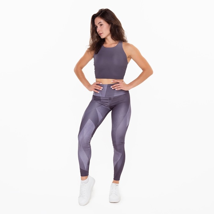 Леггинсы женские, цвет чёрно-белый, размер 44 (S) Леггинсы женские, цвет чёрно-белый, размер 44 (S)