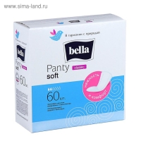 Ежедневные прокладки Bella Panty Soft Classic, 60 шт. Ежедневные прокладки Bella Panty Soft Classic, 60 шт.
