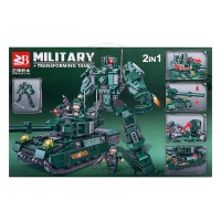 Конструктор &laquo;Роботы. Танк-трансформер&raquo;, 489 деталей