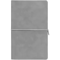 Ежедневник Nubuk, недатированный, светло-серый