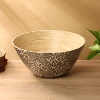 Салатник 29х29х13,5 см, бамбук