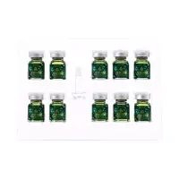 Набор сывороток для лица 5 мл х10 шт, против морщин с травами (biden pilosa)