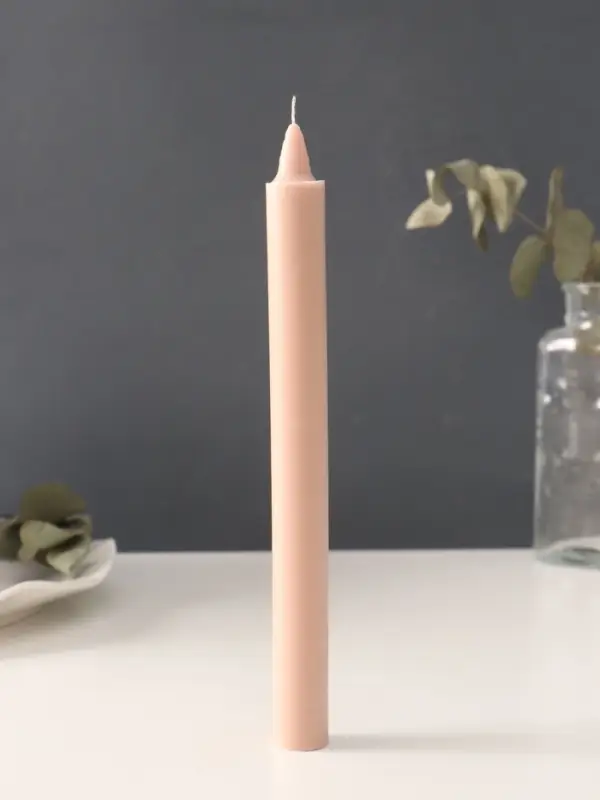 Ароматическая свеча парафиновая хозяйственная, 2&times;19 см, 55 г, капучино