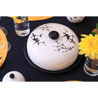 Блинница Доляна &laquo;Весенний вечер&raquo;, d=23 см, цвет белый