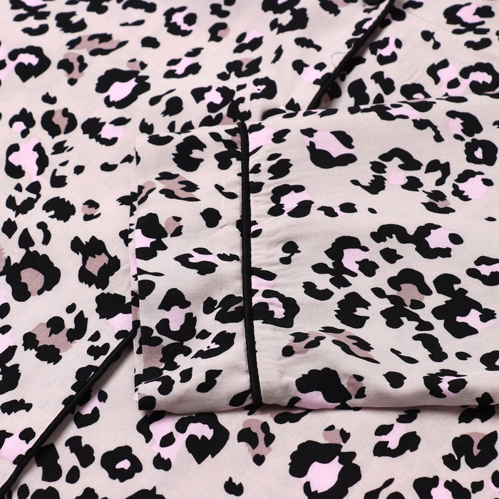 Пижама женская (рубашка и брюки) KAFTAN Leo р. 44-46, розовый