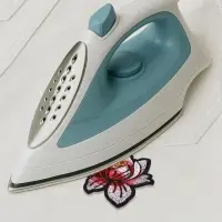 Термоаппликация &laquo;Лотос&raquo;, 8.5&times;8 см, розовая