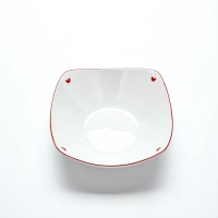 Тарелка керамическая глубокая Dolce Ceramo. &laquo;Любовь в деталях&raquo;, 17,5 х 17,5 х 5,5 см