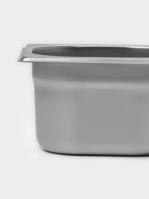 Гастроемкость 1/6x100 мм, 176x162x100 мм, толщина 0,8 мм