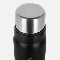 Термос Relaxika 750 со стикерпаком, черный