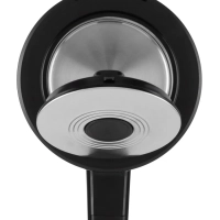 Чайник HYK-G3509 1.7л. 2200Вт черный прозрачный