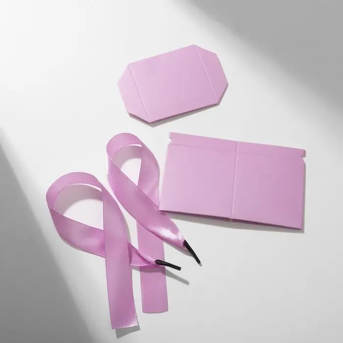 Коробочка подарочная складная &laquo;Презент&raquo; 6&times;6&times;6, сиреневый
